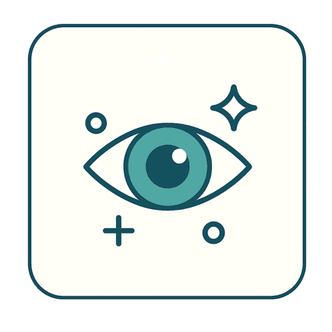 Icon representing currencies, stats, and items